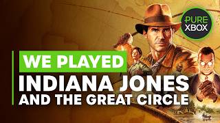 We Played Indiana Jones and the Great Circle New 4K Gameplay [upl. by Suoicul]