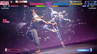 Street Fighter 6 MANON VS KEN Casual Match PS5 [upl. by Ahab241]