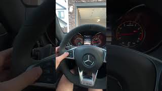 MercedesBenz AMG GTS How to Switch Through Your Performance Screen shorts mercedes mercedesamg [upl. by Olrak532]