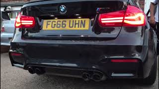 BMW F80 M3 Competition Absolutely Brutal Cold Start Stock Exhaust Sound [upl. by Alli]