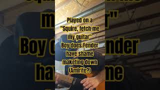 Guitar Squire Fender Telecaster [upl. by Heddy30]