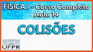 Física 1  Aula 14  Colisões  UFPR 2021 [upl. by Jenna971]