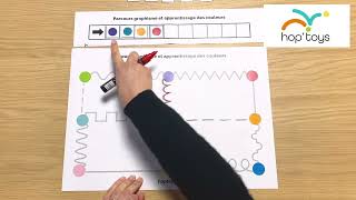 Graphisme et apprentissage des couleurs [upl. by Waers]