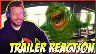 GHOSTBUSTER FROZEN EMPIRE  Official Trailer Reaction [upl. by Erhard]