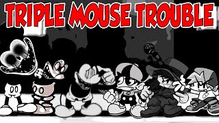 FNF vs Mickey Mice  Triple Trouble Remix [upl. by Aipotu]