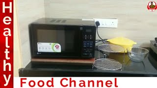 How to use Microwave Oven  How to use Microwave Oven in Tamil  Tips for Beginners  Healthy Food [upl. by Trini]