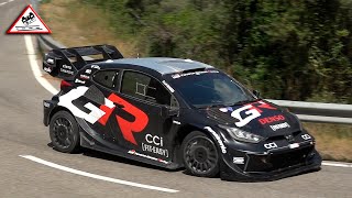 Hankook Test Day  WRC 2025  Elfyn Evans  Toyota Yaris Rally1 Passats de canto [upl. by Kra888]