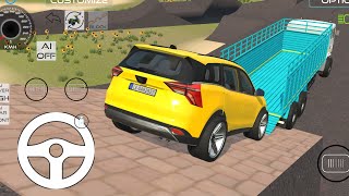 Drive JCB And unloading Stone From Dumpar in Truck game dumper truck [upl. by Inat]