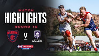 Melbourne v Fremantle Highlights  Round 12 2024  AFL [upl. by Hen]