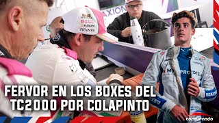 Los pilotos del TC2000 siguieron la clasificación de Franco Colapinto en Monza [upl. by Pasahow454]