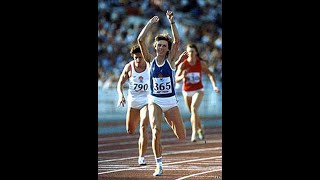 Marita KOCH 400m WORLD RECORD 4816 Athina European Championships 1982 [upl. by Noimad]