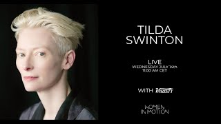 Tilda Swintons Acting Inspiration Came From A Donkey [upl. by Alick109]