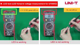 UT89XXD Digital Multimeter from UNIT [upl. by Kcirdnekal641]