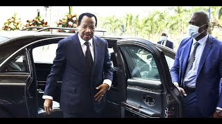 paul biya arrivee miraculeuse nsmalen cameroun [upl. by Ylahtan]