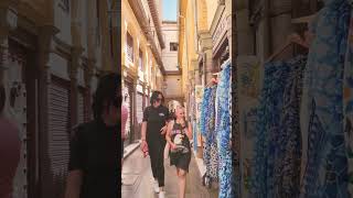 The Alcaicería market in the centre of Granada and originally the market for Arab silk [upl. by Crabb]