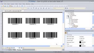 Print Barcode Labels with Professional Labeling Software [upl. by Jea]