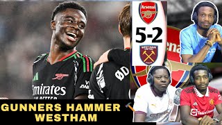 Gunners Hammer Westham  Post Match Analysis  Westham 2  5 Arsenal [upl. by Acissaj]