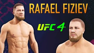 Rafael Fiziev  UFC 4 CAF Formula [upl. by Marsiella]