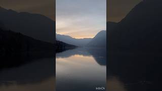 💕💕🏔️💕Magical Lake Bohinj 🇸🇮 💕🏔️💕💕 travel sunset lake nature slovenia beautiful [upl. by Suelo698]