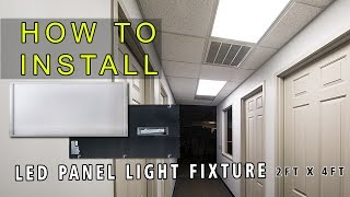 How to install LED Panel [upl. by Trinette]