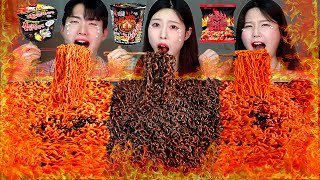 ASMR MUKBANG 직접 만든 불닭볶음면 양념치킨 핫도그 먹방 amp 레시피 THE SPICIEST NOODLES EATING [upl. by Sral]