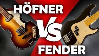 Beatles  Hofner vs Fender [upl. by Hew871]