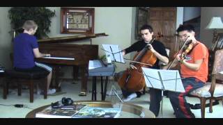 Nuvole Bianche String Trio Cover [upl. by Mont]