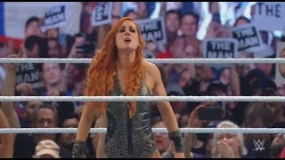 Becky Lynch Nip Slip at WWE Royal Rumble WATCH VIDEO [upl. by Devona]