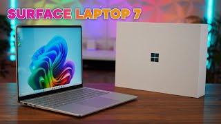 Surface Laptop 7 Unboxing and First Impressions [upl. by Saleme]