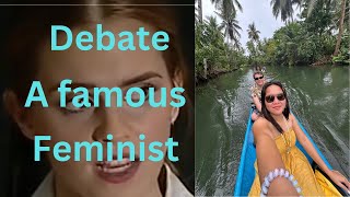 Debate a famous feminist ￼ [upl. by Caryl]