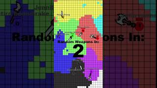 Marble Random Weapon Territory Battle Simulation shorts [upl. by Senoj]