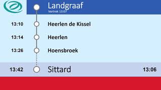 Arriva Limburg omroepen S3 Kerkrade Centrum  Heerlen  Sittard [upl. by Leur167]