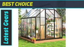 6x75 FT Greenhouse for Outdoors The Ultimate Garden Solution [upl. by Loydie]