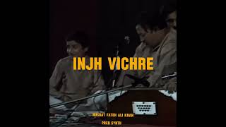 INJH VICHRE  Nusrat Fateh Ali Khan  Synth Remix [upl. by Aggarwal]