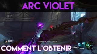 COD BO3 ZOMBIE DER EISENDRACHE AMÉLIORER LARC VIOLET ROSE  cranes de mort [upl. by Nerradal]