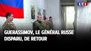 Guerassimov le général russe disparu de retour [upl. by Amorete]