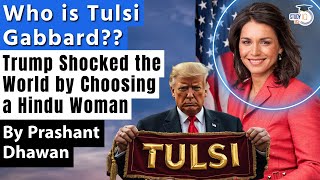 Trump Shocked the World by Choosing a Hindu Woman USAs Spy Chief  Who is Tulsi Gabbard [upl. by Ylrebma]