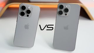 iPhone 15 Pro vs iPhone 15 Pro Max  Which is Best [upl. by Docia]