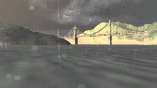 NFS Most Wanted  mystery bridge  dynamic sky  rain [upl. by Pytlik377]