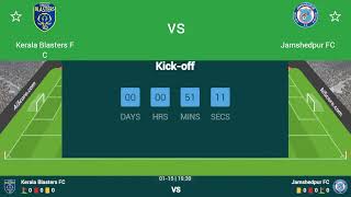 KERALA BLASTERS VS JAMSHEDPUR FC  KALINGA SUPER CUP 2024  JAMSHEDPUR VS KERALA BLASTERS LIVE MATCH [upl. by Leahcimed858]