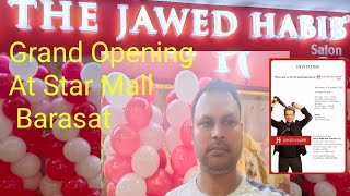 The Jawed Habib Inauguration At Star Mall Barasat [upl. by Reynold]