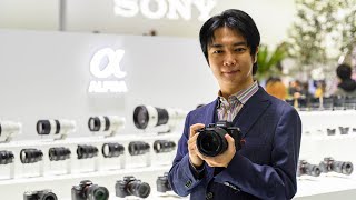 Sony interview New APSC cameras and new affordable lenses are on our roadmap [upl. by Tsnre]