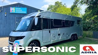 NEW Adria Supersonic 890 LL 2024  £178k Premium Motorhome [upl. by Yaral]