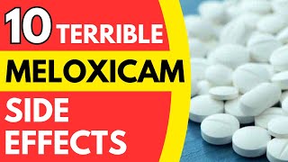 10 TERRIBLE MELOXICAM SIDE EFFECTS 😱💥 [upl. by Ecylahs418]