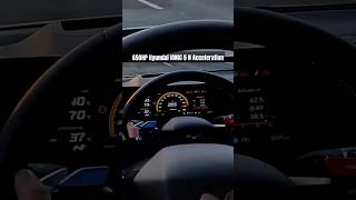 650HP Hyundai IONIC 5 N Acceleration 🚀🔥 [upl. by Jacobah]