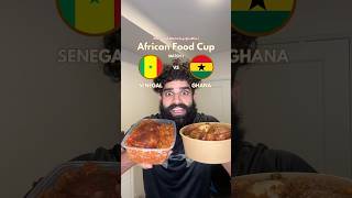 SENEGAL VS GHANA  African Food Cup [upl. by Phenica]