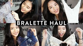 CUTE AF Bralettes  SUMMER HAUL 13 ☀ Lingerie [upl. by Norvun192]