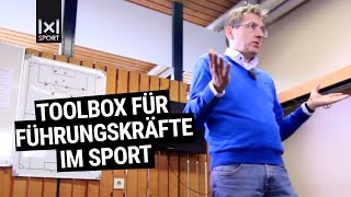 Toolbox für Führungskräfte im Sport  Für einen erfolgreichen Umgang mit dem Team  Vorschau [upl. by Brandyn]