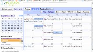 Moving events from one calendar to another [upl. by Hilliard]