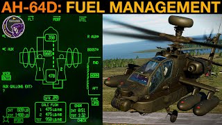 AH64D Apache Fuel Management amp FUEL MPD Page Tutorial  DCS [upl. by Bertha]